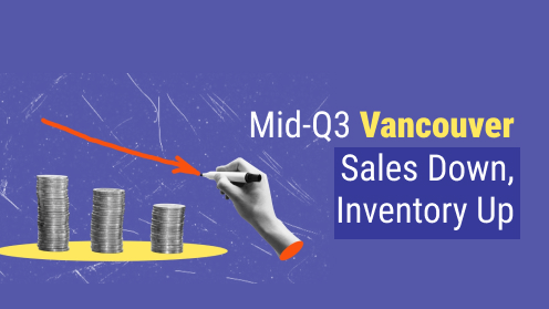 Mid-Q3 Vancouver Sales Down, Inventory Up