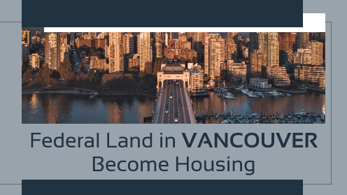 Federal Land in Metro Vancouver to Become Housing